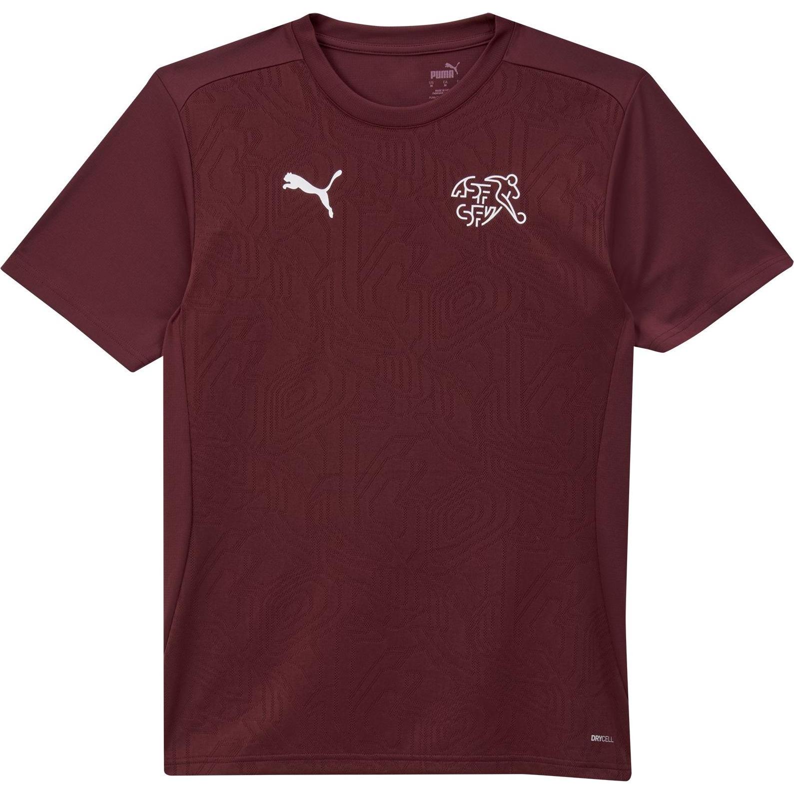 Puma, Jungen, Fussballtrikot, SFV Training Jersey Jr (176), Rot, 176