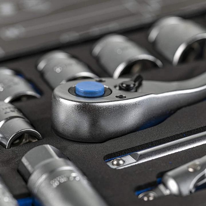 Image du produit Högert Jeu d'outils, 29 pcs. (32 mm, 19 mm, 12 mm, 24 mm, 14 mm, 22 mm, 16 mm, 21 mm, 18 mm, 27 mm, 17 mm, 11 mm, 15 mm, 3/8", 30 mm, 1/2", 13 mm, 36 mm)