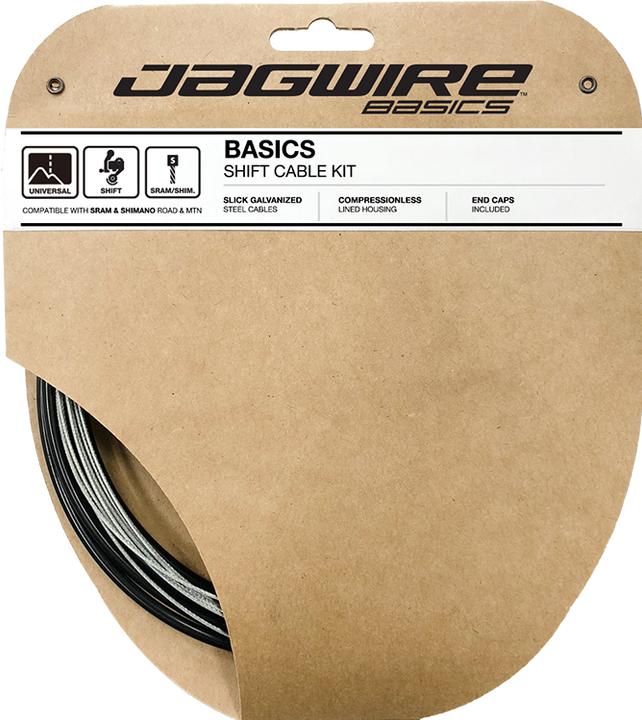 Produktbild Jagwire Basic Schaltzugset - schwarz
