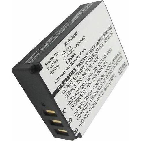 CoreParts Camera Battery for Kodak (Akku), Kamera Stromversorgung, Schwarz