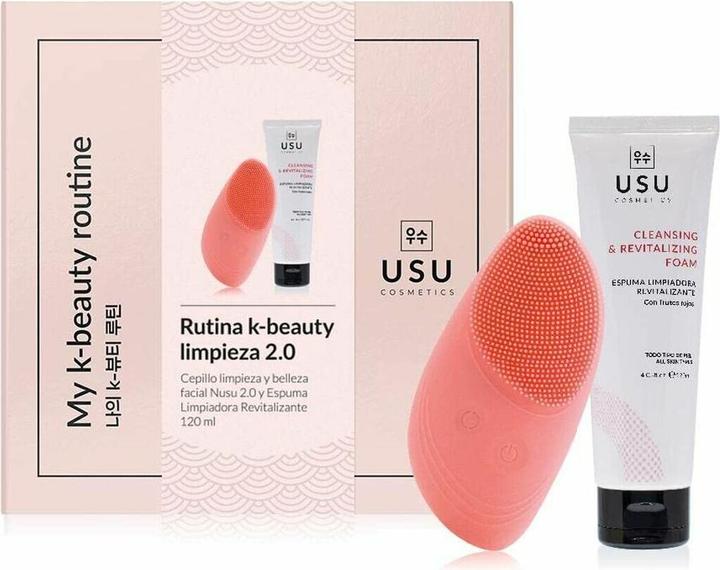 Actual product image USU Cosmetics RUTINA K-BEAUTY LIMPIEZA 2.0 LOTE 2 pz (Cleansing Foam)