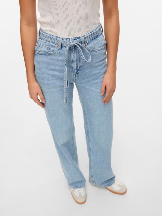 Produktbild Vero Moda VMTESSA Hohe Taille Weiter Beinschnitt Jeans Weit geschnitten (W28/L32)