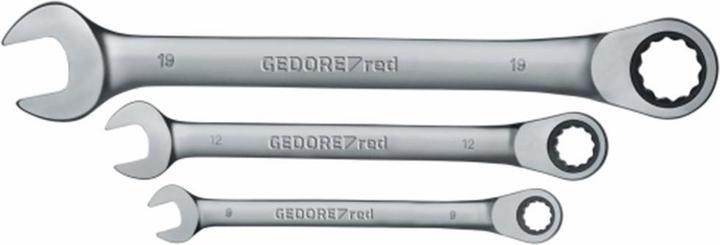 Produktbild Gedore Red red R07105012 Ringratschenmaulschlüssel Satz SW8-19 mm 12-teilig (19 mm, 12 mm, 14 mm, 16 mm, 10  mm, 18 mm, 17 mm, 11 mm, 15 mm, 8 mm, 9 mm, 13 mm)