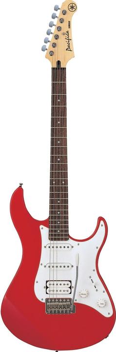 Yamaha Pacifica 112J II Red Metallic elektrische gitaar (E-Gitarre, Erle, Walnuss, Ahorn)
