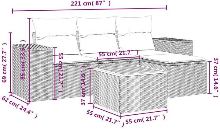 Produktbild vidaXL Serenity