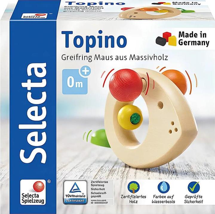 Produktbild Selecta Spielzeug Greifling Maus Topino