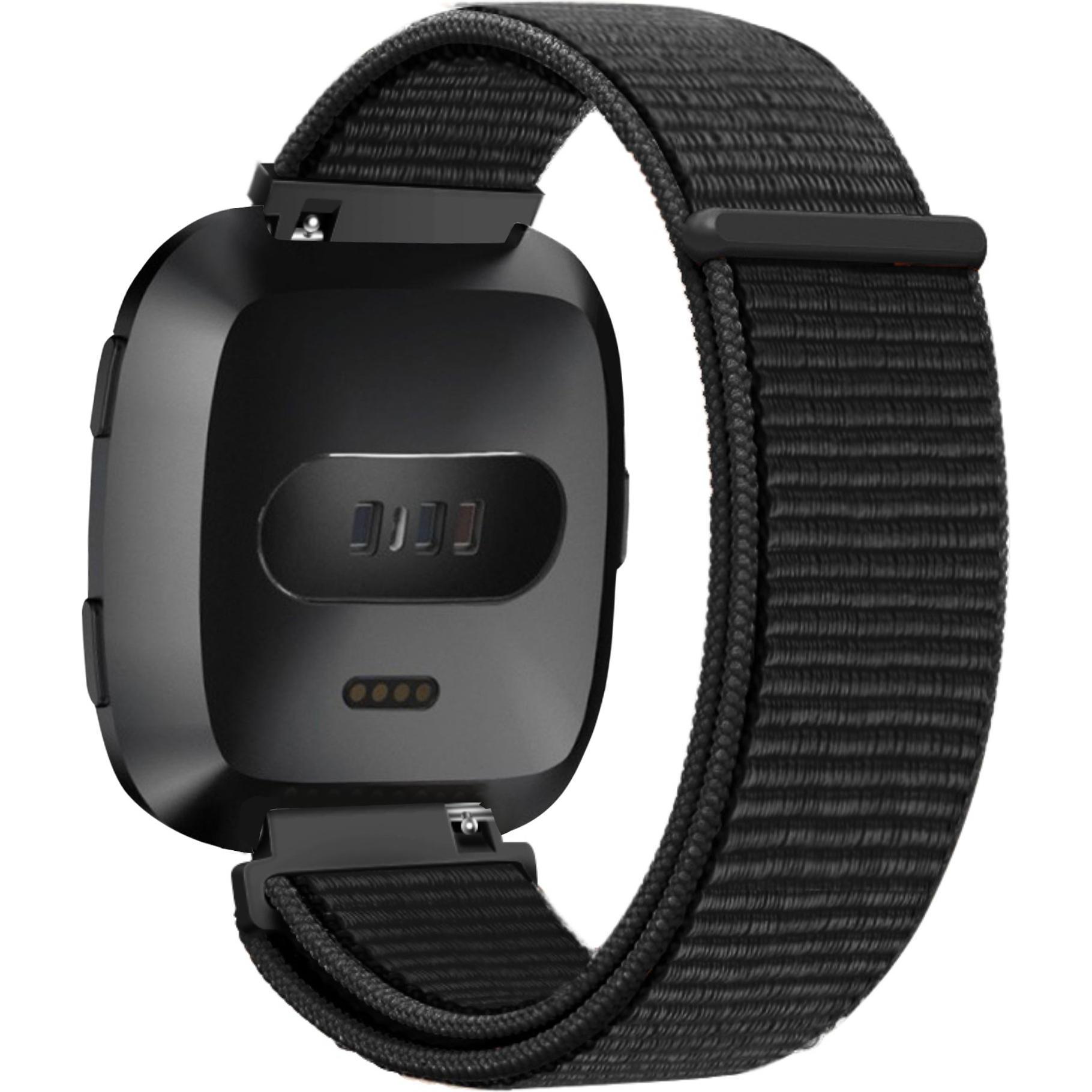 Thumbnail - Bandz Nylon Loop-band (Nylon, Versa 2), Uhrenarmband, Schwarz