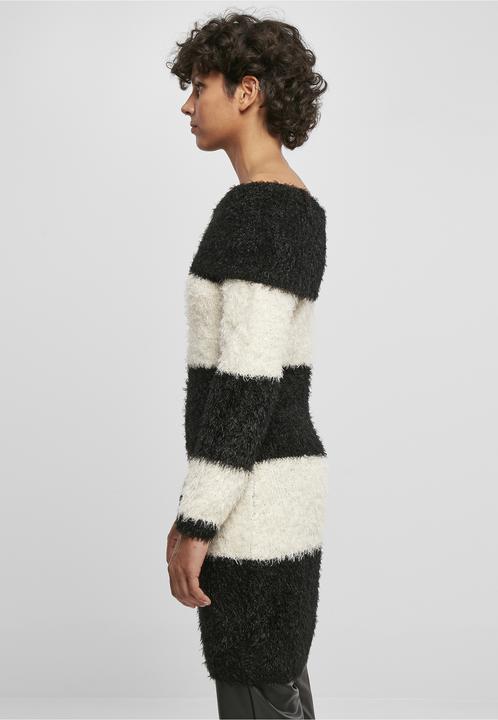 Produktbild Urban Classics Ladies Off Shoulder Feather Dress - 19413 (XXL)