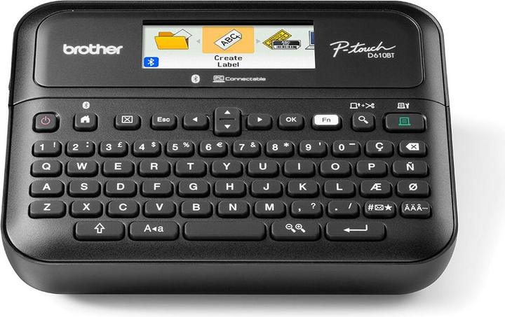 Actual product image Brother PTD610BTVP Lettering Machine