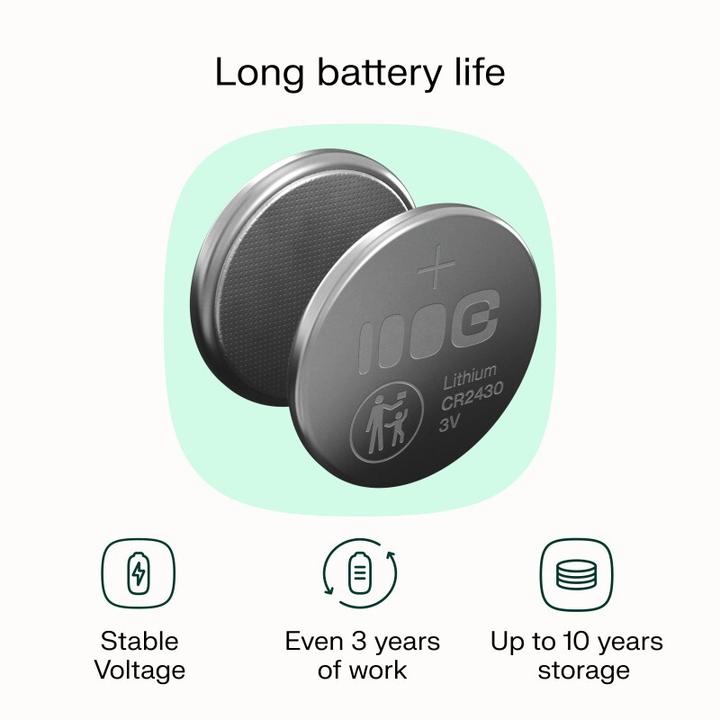 Productafbeelding GreenCell Charger Green cell Baterijas Green Cell Blister 5x Lithium Battery CR2430 (5 Pcs., CR2430, 290 mAh)