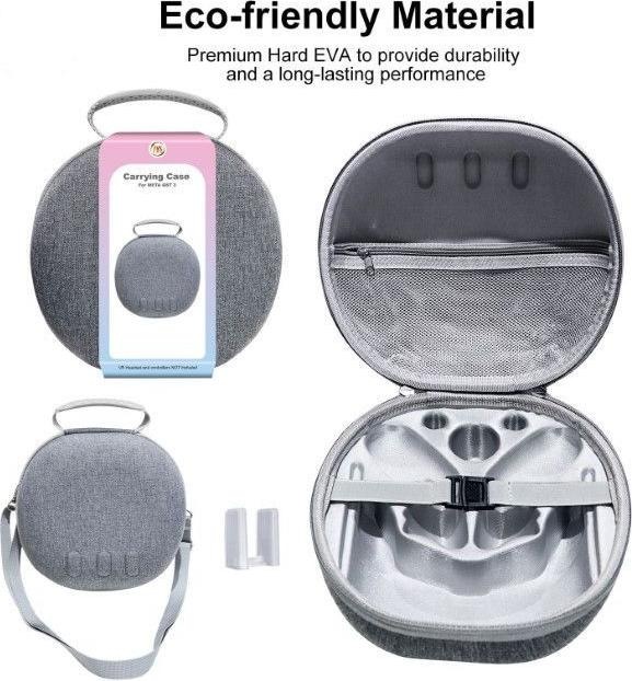 Produktbild JYS Meta Quest 3 Robuste EVA Tragetasche mit Schultergurt