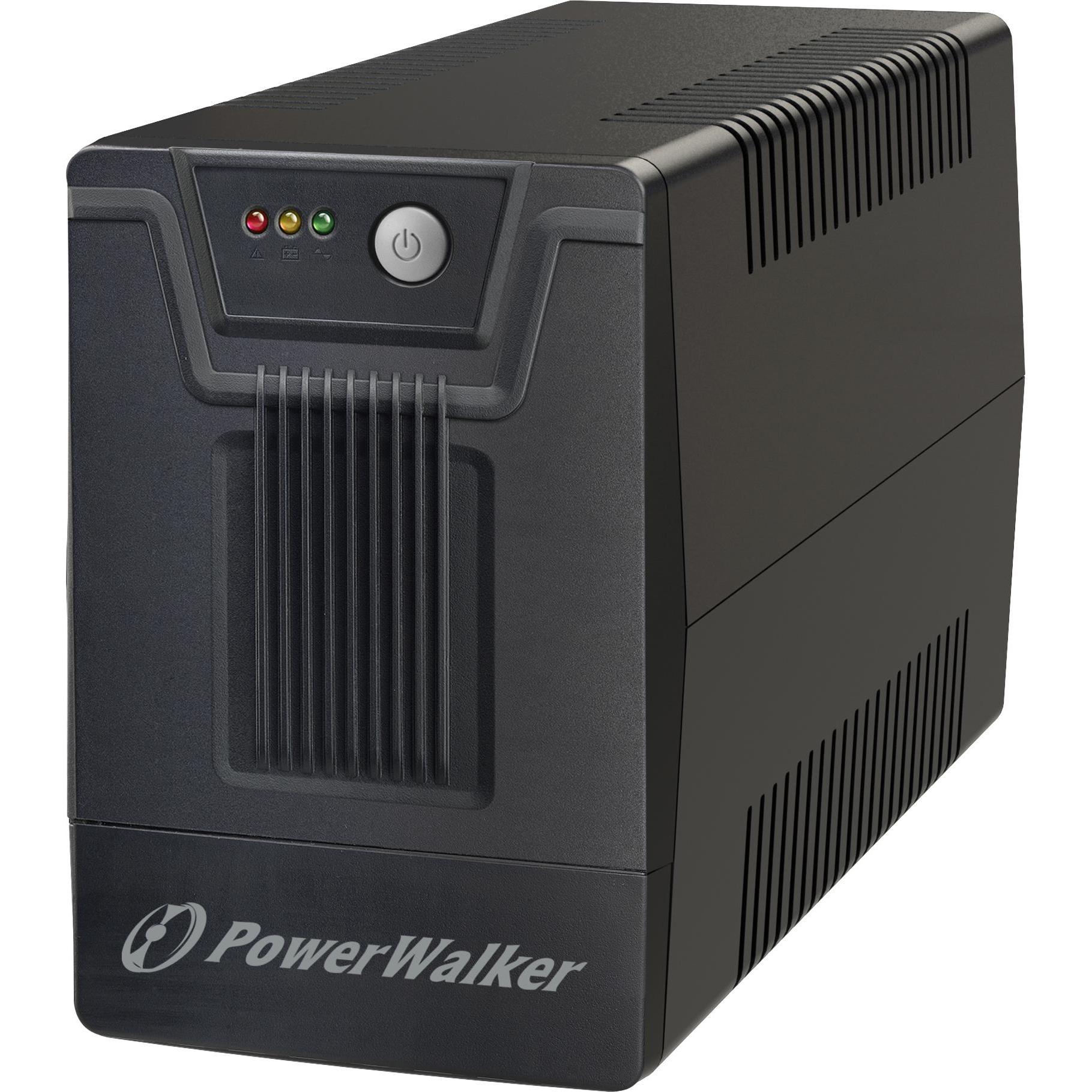 Powerwalker VI 1500 SC FR Line-Interaktiv 1500 VA 4 AC-Ausgänge (1500 VA, 900 W, Line-Interaktiv USV), USV