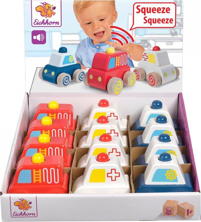 Produktbild Eichhorn EH Greifauto mit Hupe, 1 von 3 Varianten (assortiert)