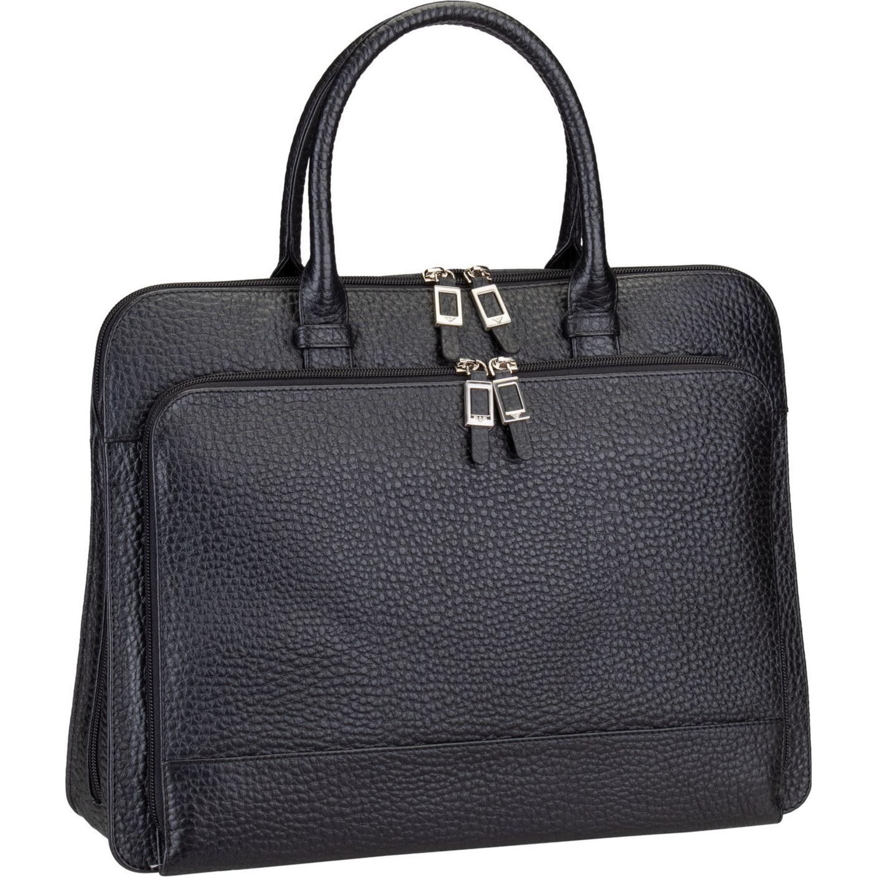 Thumbnail - Voi Aktentasche Hirsch 21877 Laptop-Tasche (13.39"), Notebooktasche, Schwarz