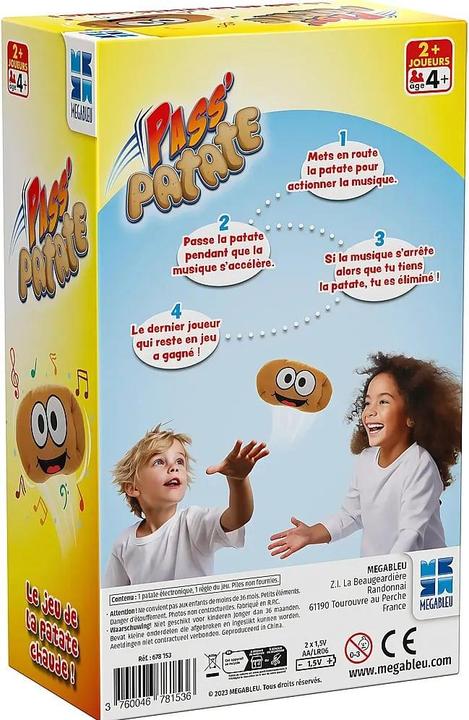 Actual product image Megableu Tischspiel Pass patate (French)