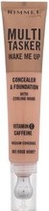 Actual product image Rimmel London Rimmel Multi-Tasker Wake Me Up Foundation & Concealer 20ml 060 Light Honey (060 Light Honey)
