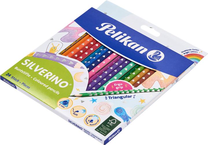 Actual product image Pelikan Silverino (Multicolor, 24 x)