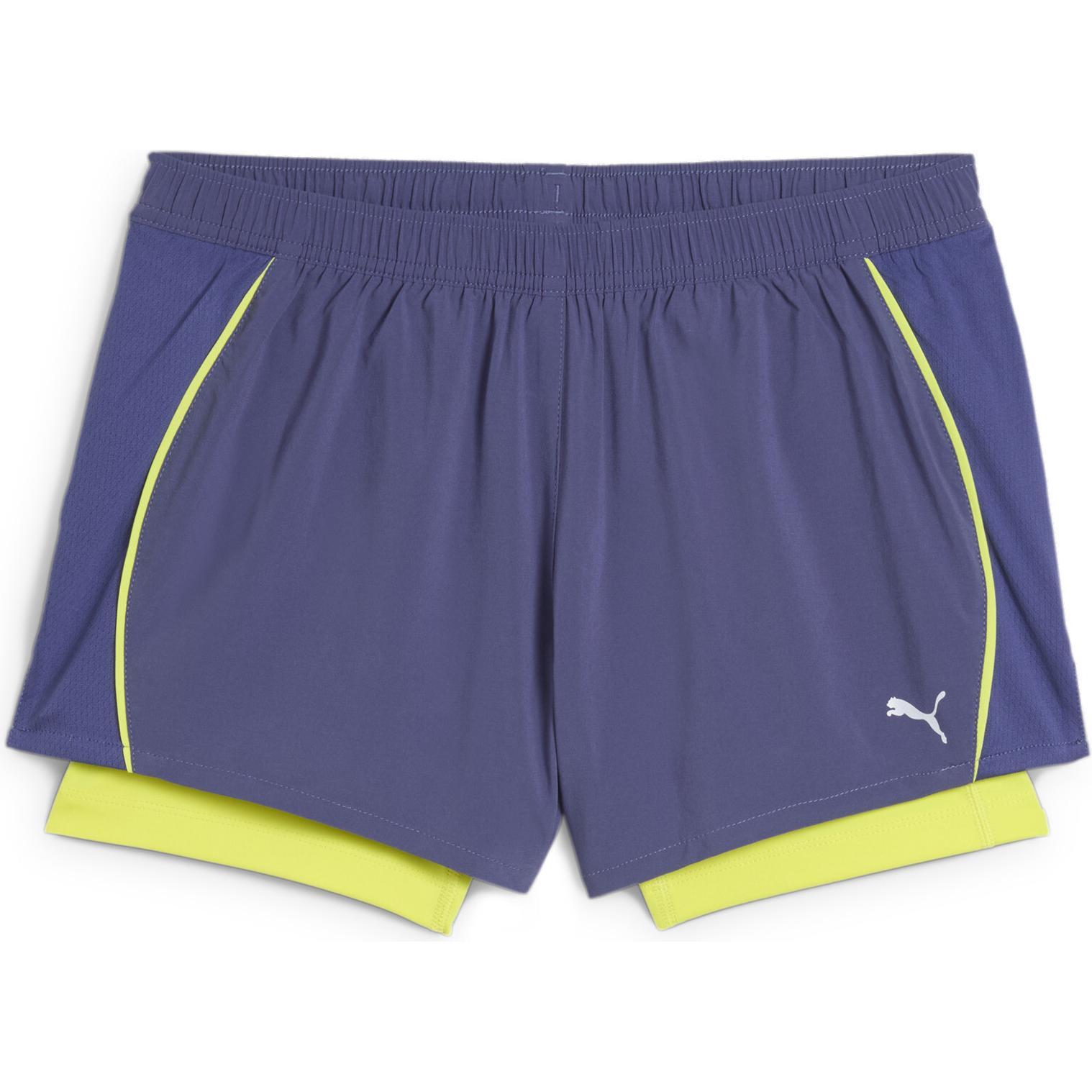 Thumbnail - Puma, Damen, Sporthose, W RUN VELOCITY 2IN1 3" SHORT (M), Blau, M