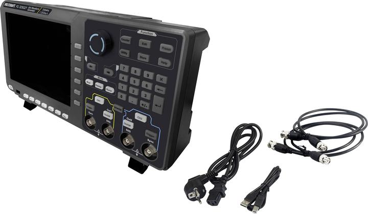 Produktbild Voltcraft 250 MHz Zweikanal-Arbiträr-Signalgenerator mit Touchscreen-Bedienung