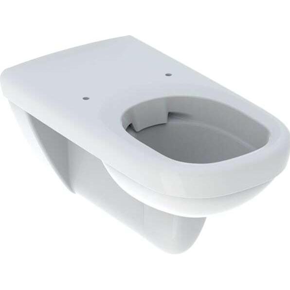 Geberit, Toilette + Bidet, splrandloses Tiefspl-WC Renova Comfort Square wei wandhngend 208560000