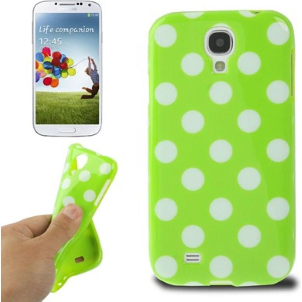 König Design Schutzhülle TPU Punkte Case für Handy Samsung Galaxy S4 GT I9500 / GT I9505 / LTE+ GT I9506 / Value (Samsun...
