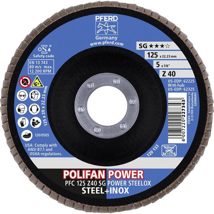 Actual product image Pferd Polifan serrated lock washer (40)