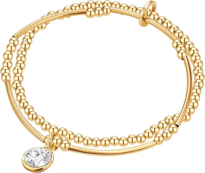 Image du produit Lulu & Jane Femme alliage de métaux cristaux or jaune - 29287 (20 cm, Alliage métallique)