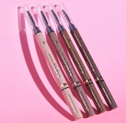 Actual product image essence microblading brow brush liner (Dark Brown)