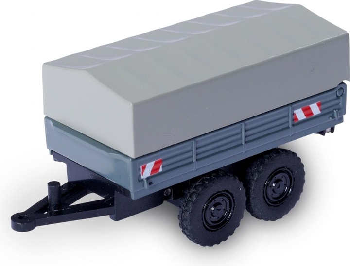 Actual product image Carson Modellsport 1:87 Tarpaulin Trailer for Unimog 1:87 Trailer
