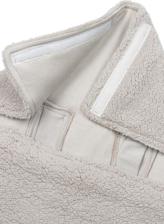 Actual product image Meyco Baby teddy footmuff with Velcro fastener