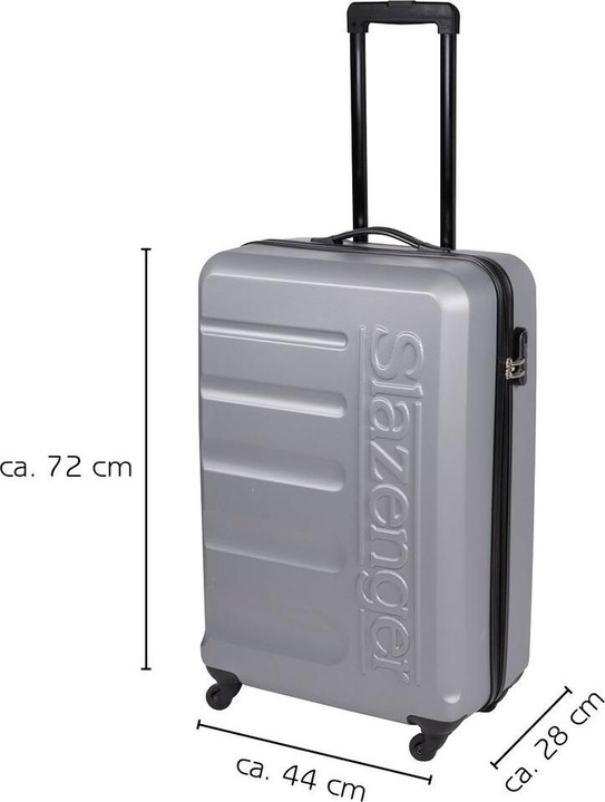 Produktbild Slazenger Trolley Set 18/22/26" ABS 3pcs (Handgepäck (bis 50l), M (50 - 90l), L (90 - 115l))