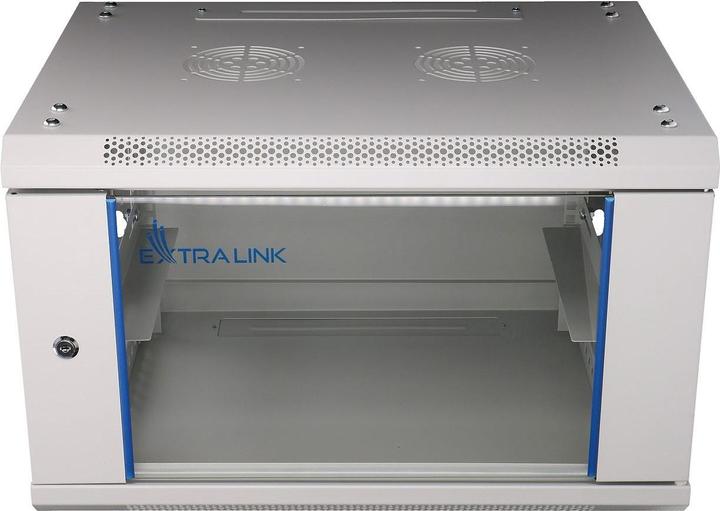 Produktbild Extralink EX.8567 Rack 6U Wandmontiertes Regal (6 HE, 19 Zoll Rack)