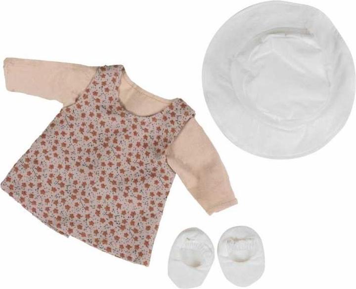 Image du produit Egmont Robes de poupées beige fleurs