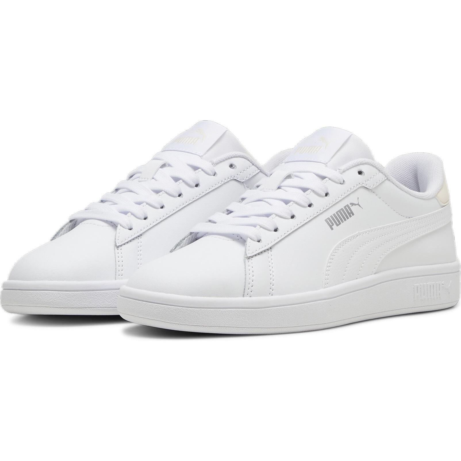 Puma, Unisex, Sneaker, Smash 3.0 L, Weiss, (42.5)