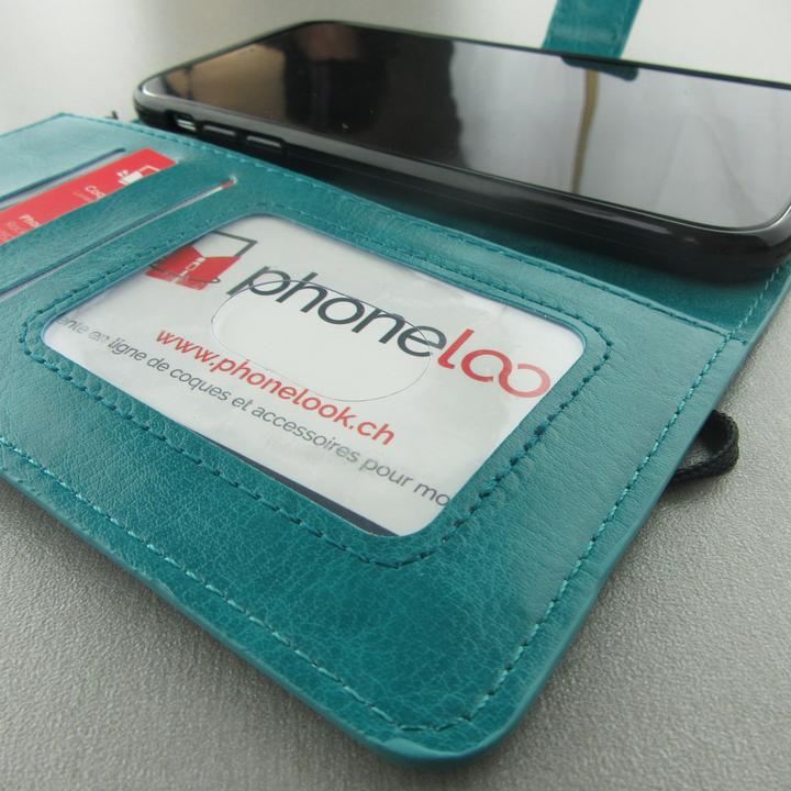 Produktbild PhoneLook Hülle Premium Flip Türkis (Apple iPhone XR)