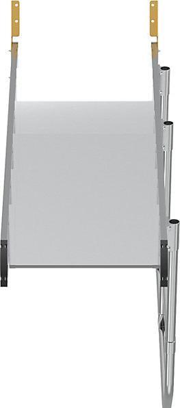 Immagine prodotto Munk Scale a 45° Larghezza gradini 600 mm 6 gradini Alluminio scanalato (Stile, 138 cm)