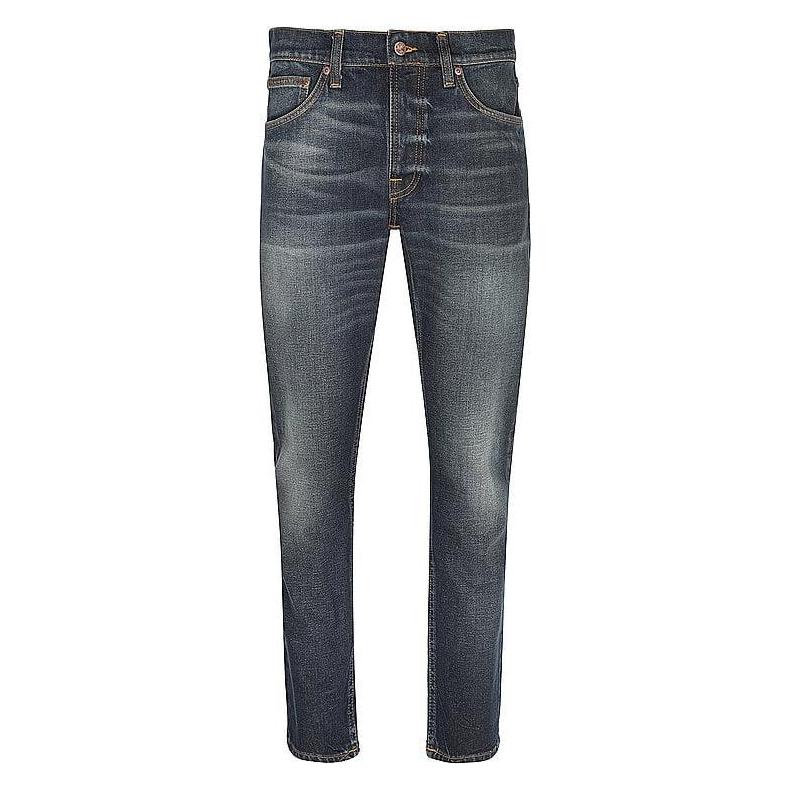 Nudie Jeans, Herren, Jeans, Solid Ollie Lost Light, Blau, (34)