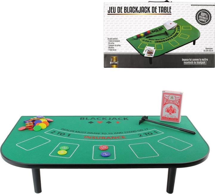 Image du produit Mister Gadget Jeu de table Blackjack