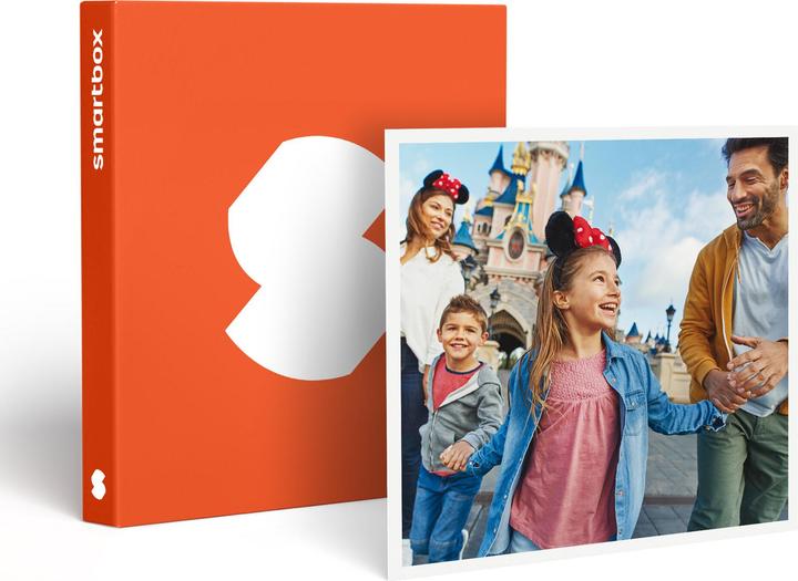Smartbox Disneyland® Paris Ticket für 2 Erwachsene und 2 Kinder (1 Park) (4 Pers.)