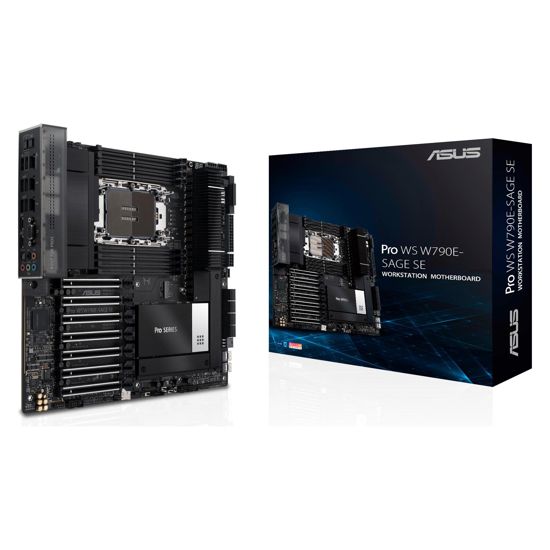 ASUS PRO WS W790E-SAGE SE (LGA 4677, Intel W790, SSI EEB), Mainboard