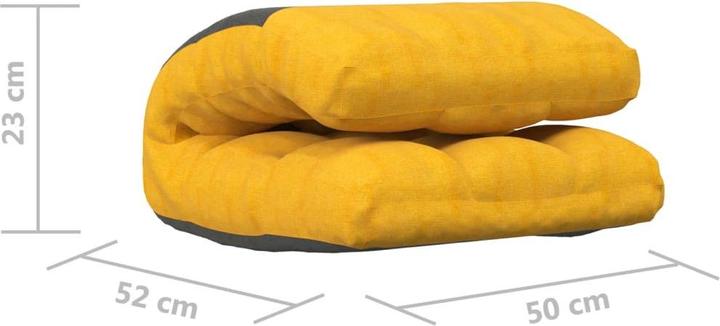 Actual product image vidaXL Bodenstuhl