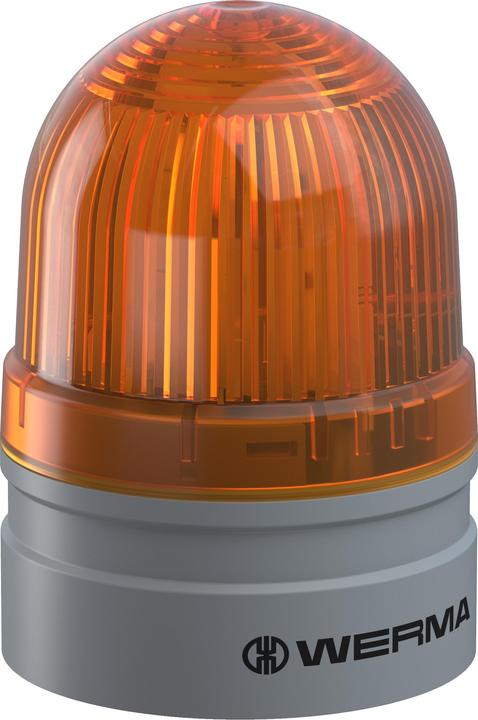 Actual product image Werma Signal technology Signal lamp Mini TwinLIGHT 12VAC/DC YE Yellow 12 V/DC
