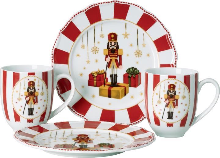 Hutschenreuther Christmas Love - Christmas Love red - Set 4 pcs. (4 pcs.)