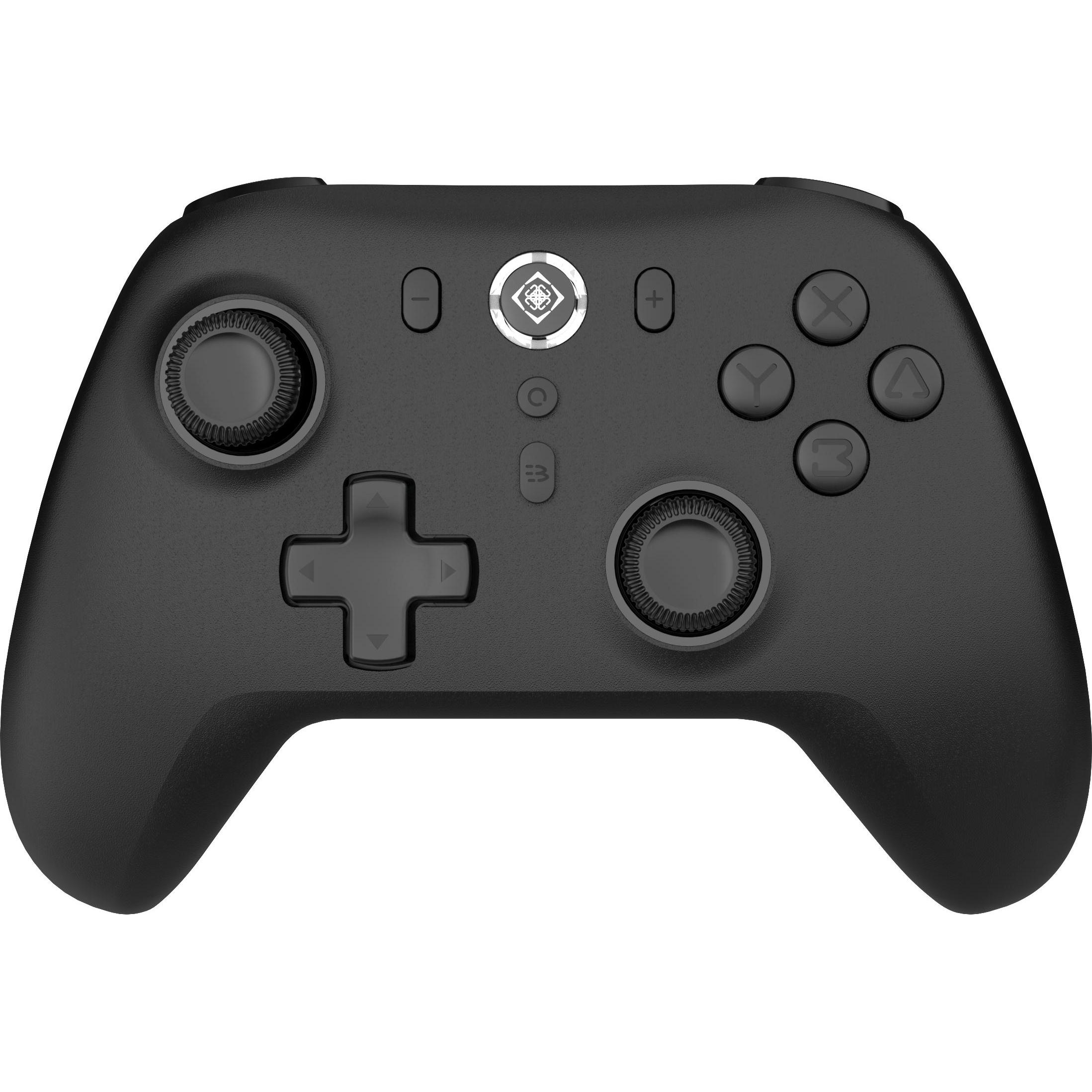 Deltaco Gaming Controller di gioco senza fili (iOS, PC, Switch), Controller gaming, Nero