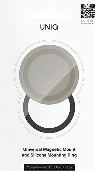 Produktbild Uniq Flixa Magnetic Base magnetyczna baza do montażu szary/flint grey