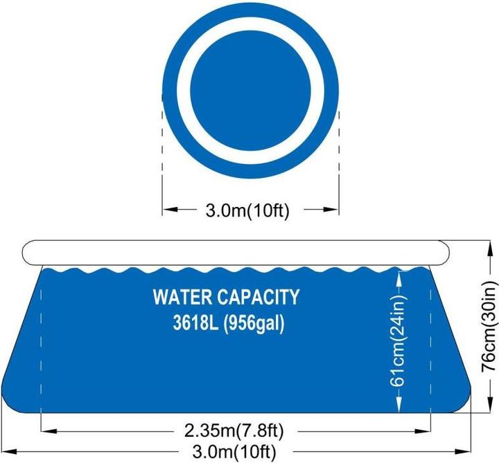 Immagine prodotto Jilong Avenli (300 x 76 cm)