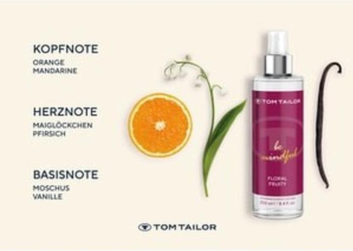 Produktbild Tom Tailor Tom T.Body Splash Mindf.250ml (250 ml, Body Mist, Körper- & Haarduftspray)