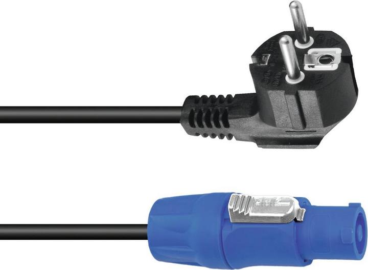 Actual product image Eurolite P-Con mains cable 3x 0.75mm² 1.2m