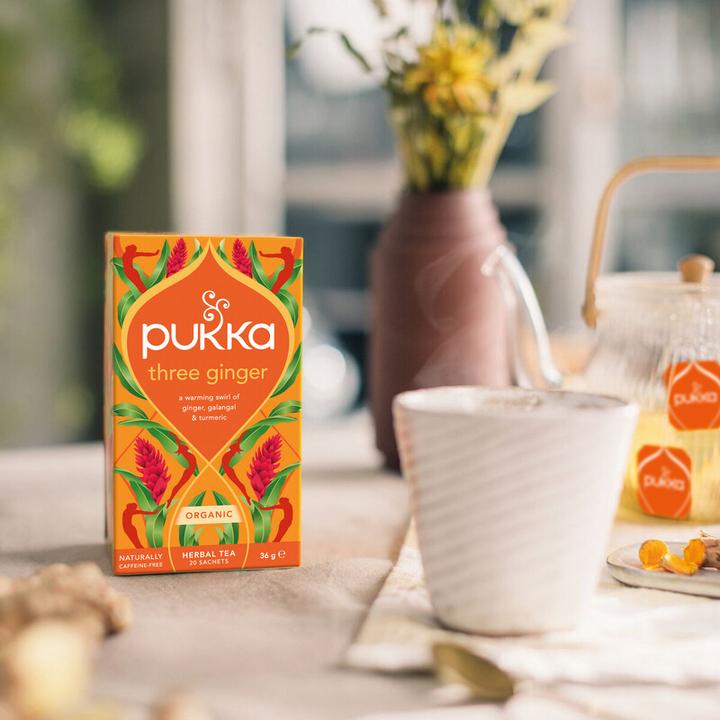 Image du produit Pukka Trois gingembres (36 g)