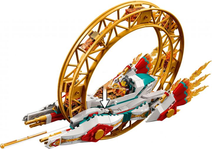 Actual product image LEGO Monkie Kid Nezha's Fire Hoop (80034, LEGO Monkie Kid)